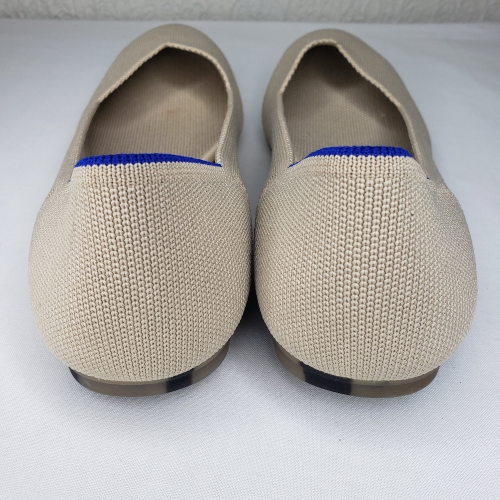 Rothy’s Retired Ecru Round Toe Flats Ballet Shoes Womens Size 10 US - Picture 10 of 15